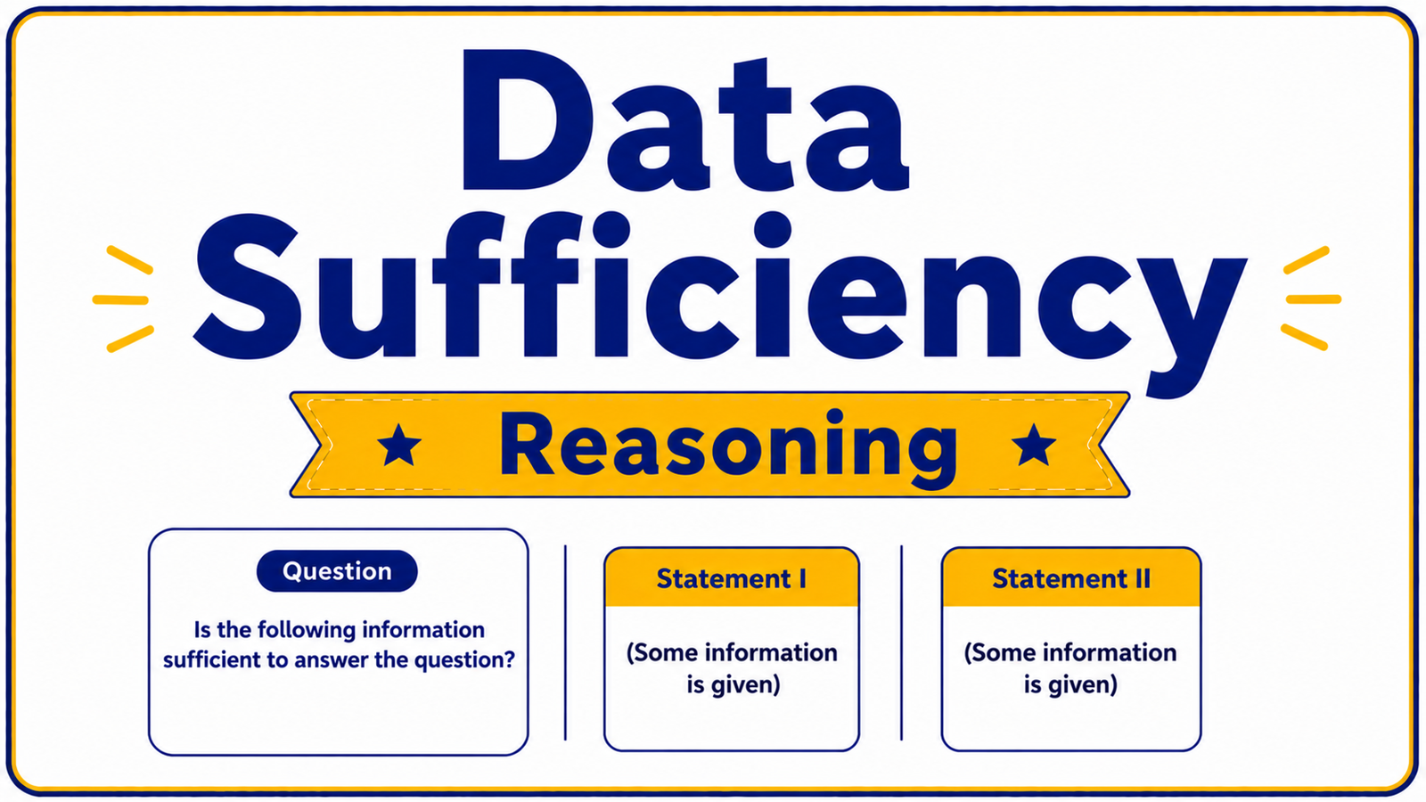 Data Sufficiency